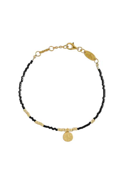 GOLD SISTER - PERFECT COMPANION BRACELET BLACK