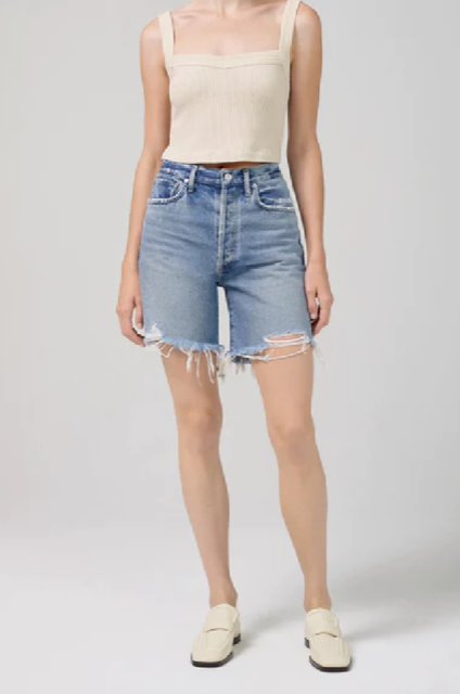 CITIZENS OF HUMANITY - CAMILLA HEM SHORT IN VANJA