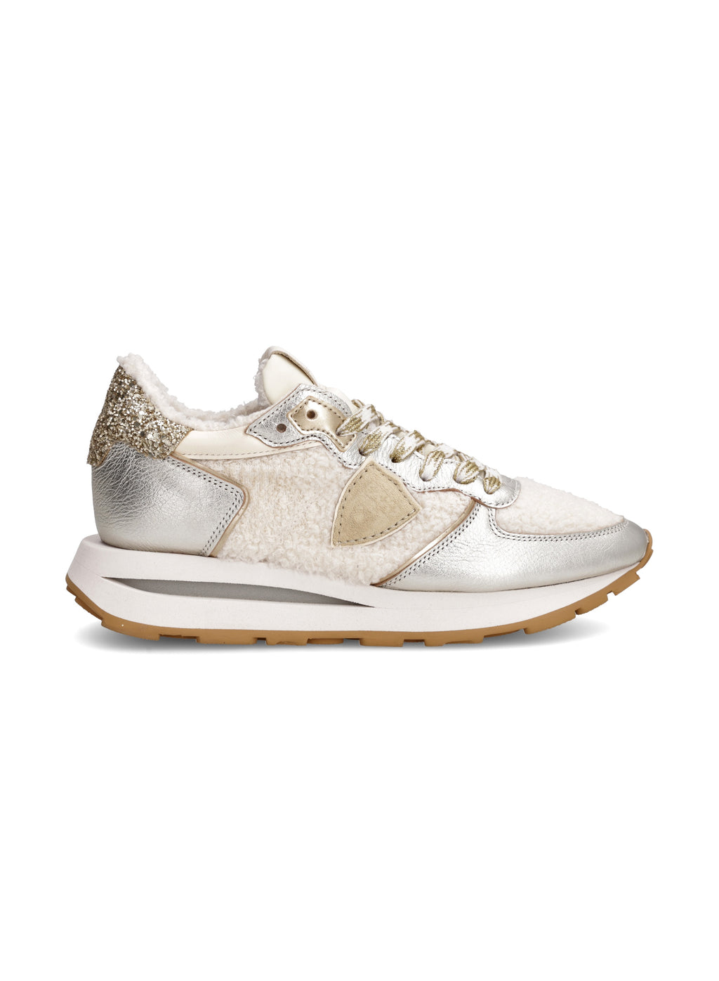 PHILIPPE MODEL - TROPEZ HAUTE LOW BABY BEAR BLANC