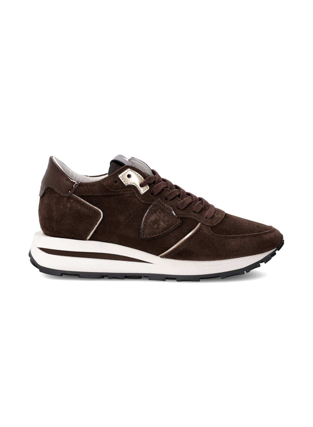 PHILIPPE MODEL - TROPEZ HAUTE LOW DAIM BRUN