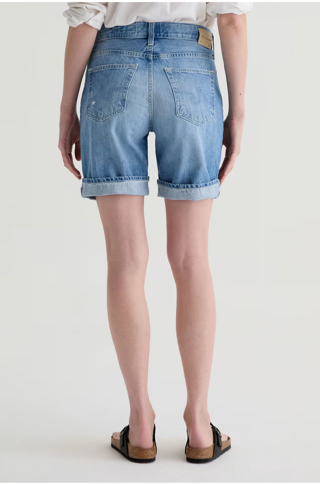 AG DENIM - EX BOYFRIEND SHORT 17 YEARS DIVERGENT