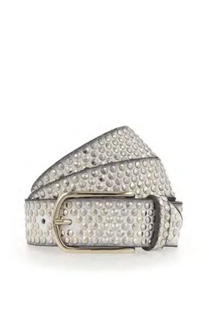 B.BELT - ZOE WHITE & GOLD 0110