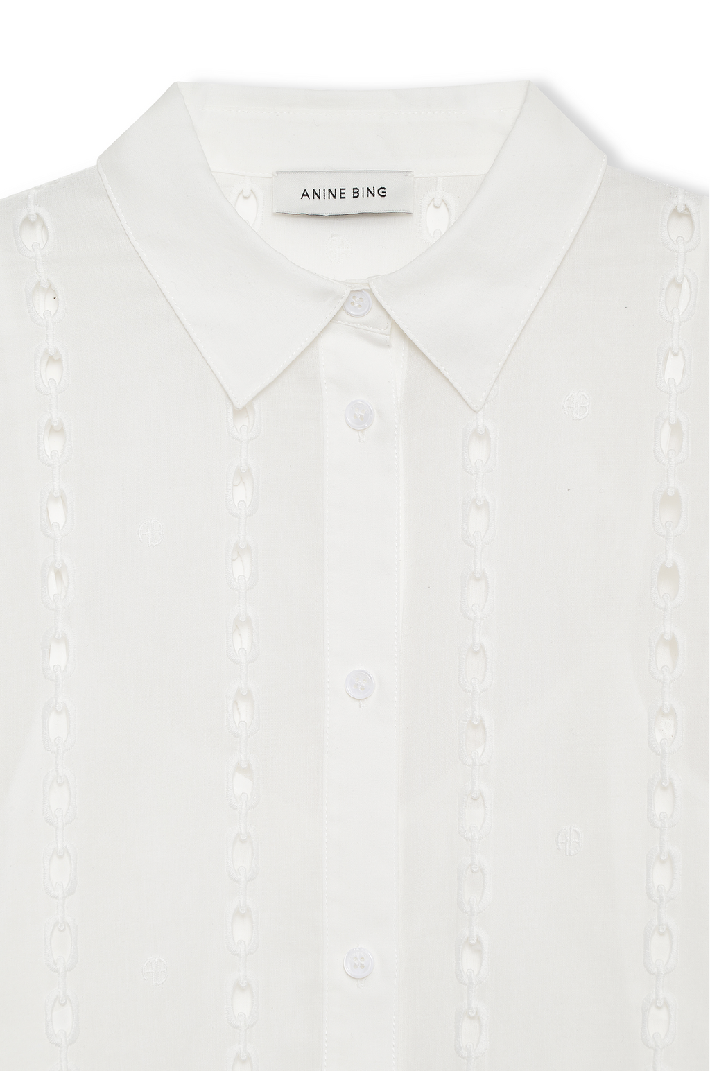 ANINE BING - MARIANNE DRESS WHITE