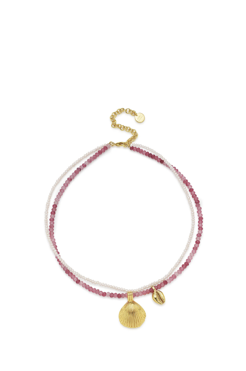 AMBER SCEATS - EVISA NECKLACE IN PINK