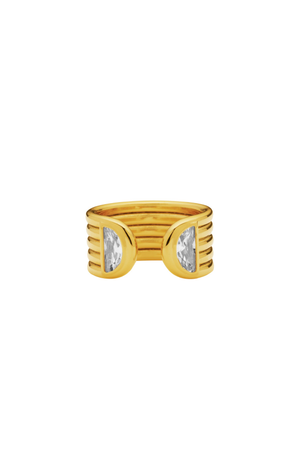 AMBER SCEATS - PLUMERIA RING