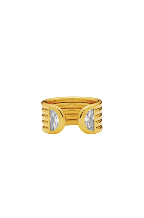 AMBER SCEATS - PLUMERIA RING