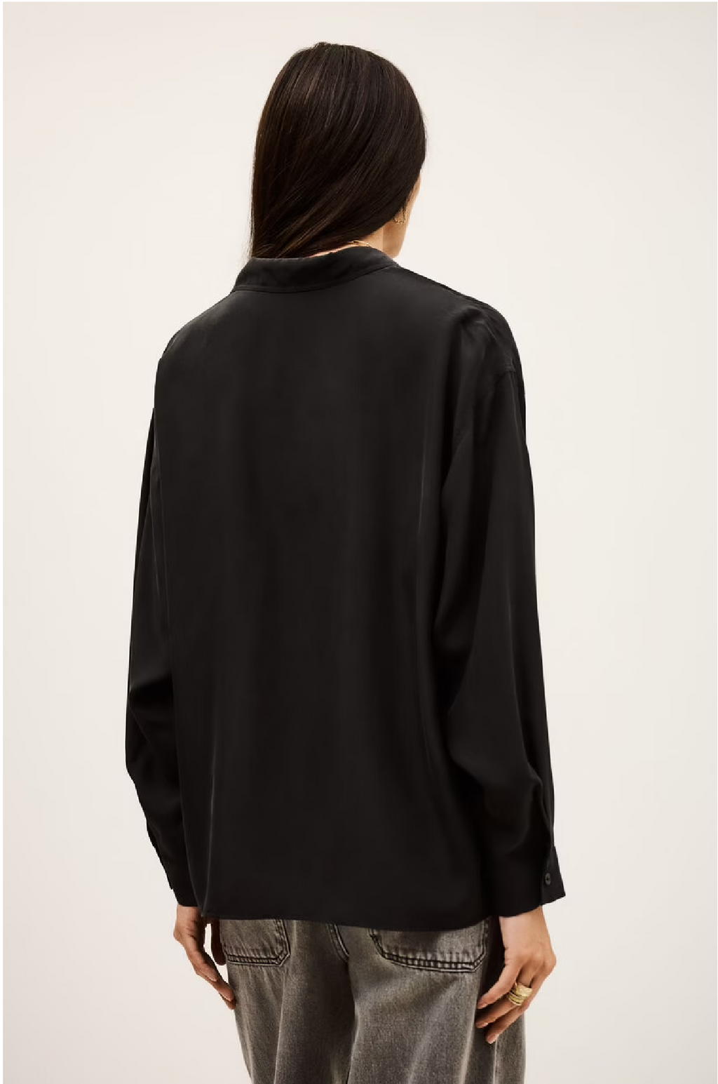 BA&SH - HA ORA SHIRT IN CARBONE