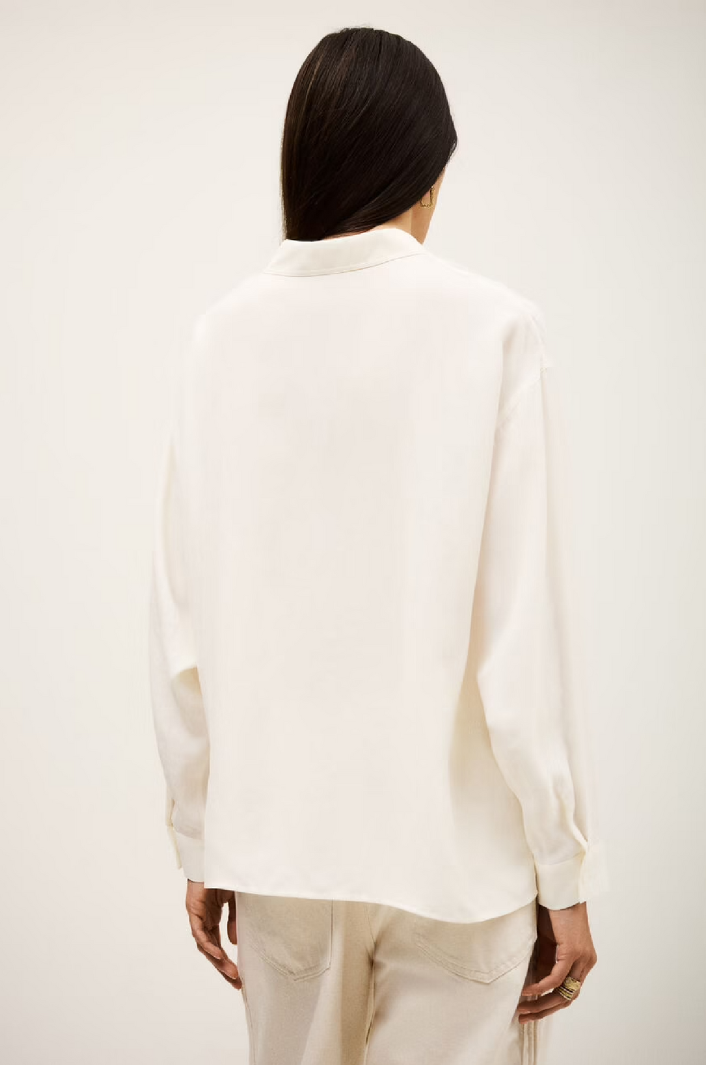 BA&SH - HA ORA SHIRT IN ECRU