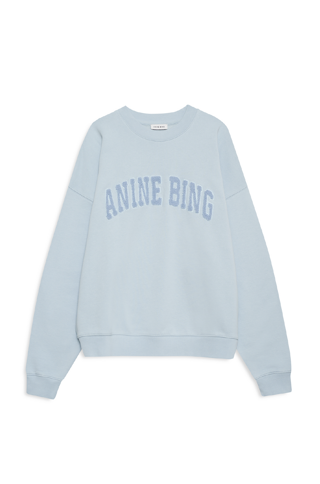 ANINE BING - MILES SWEATSHIRT PALE BLUE