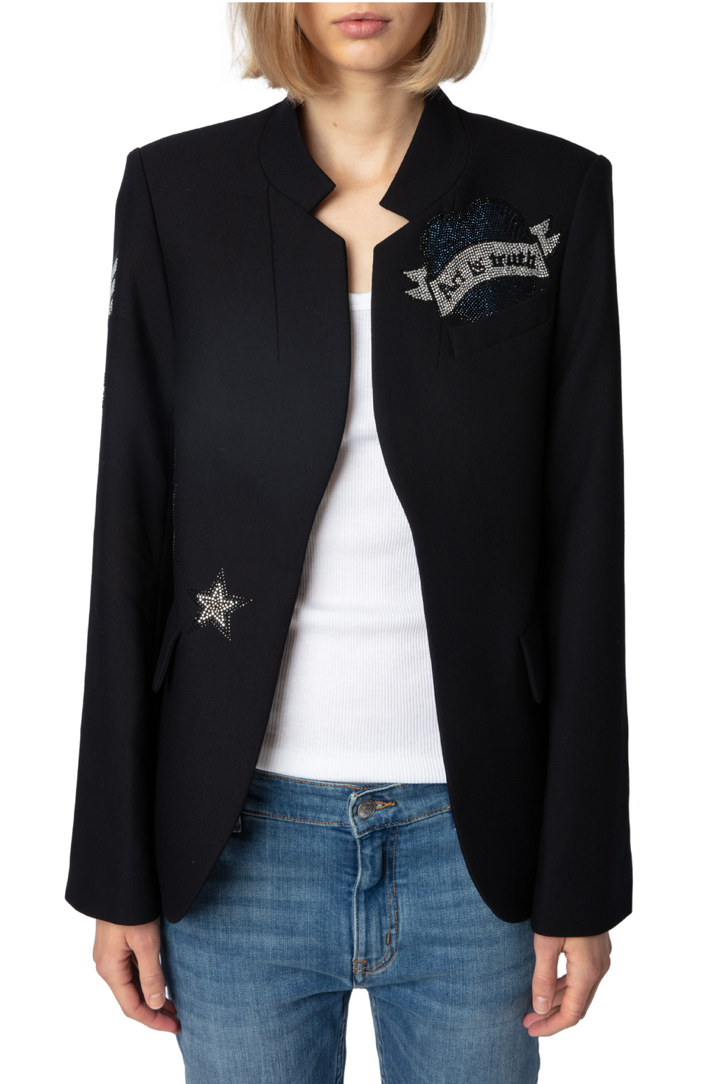 ZADIG ET VOLTAIRE - VERY BIS MULTISTRASS NAVY