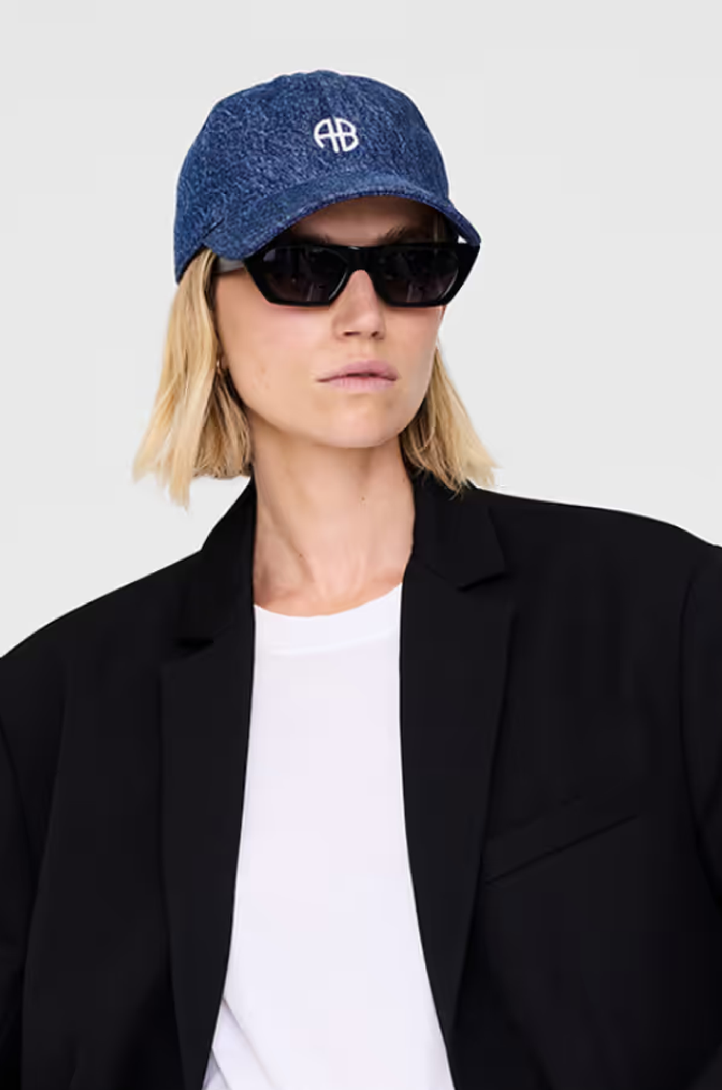 ANINE BING - JEREMY BASEBALL CAP AB CLEAN INDIGO