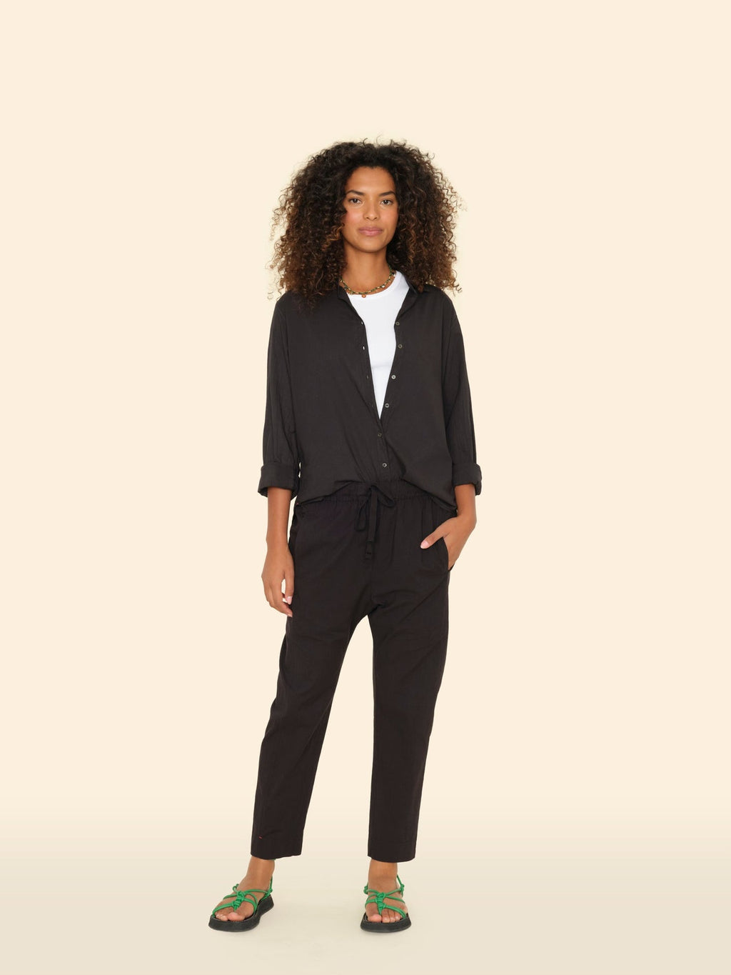 XIRENA - DRAPER PANT BLACK
