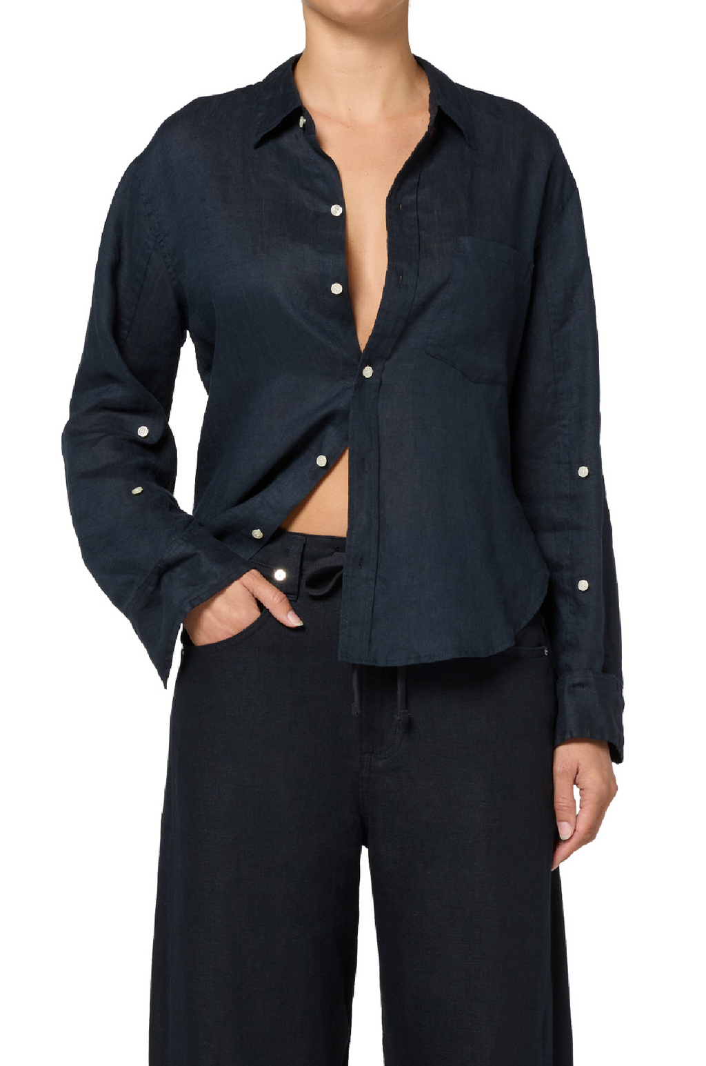 CITIZENS OF HUMANITY - KAYLA SHRUNKEN TRUE NAVY