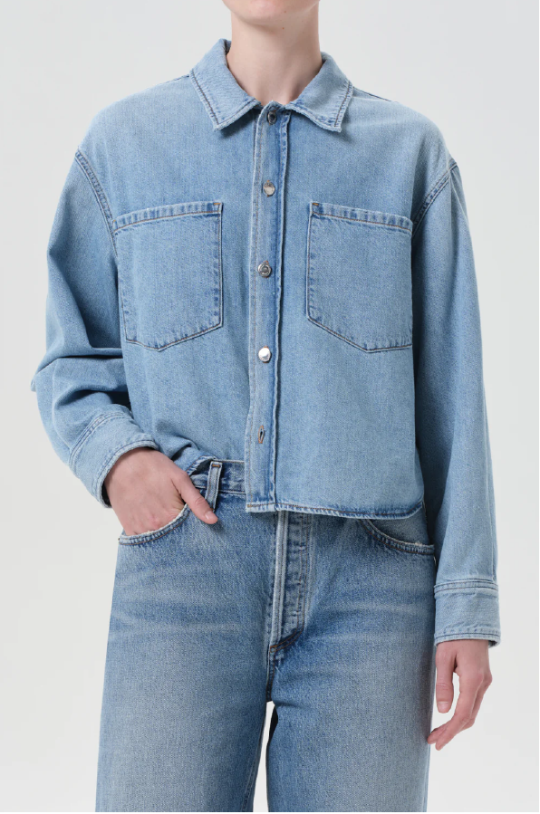 AGOLDE - JUNA SHIRT IN INTERVAL