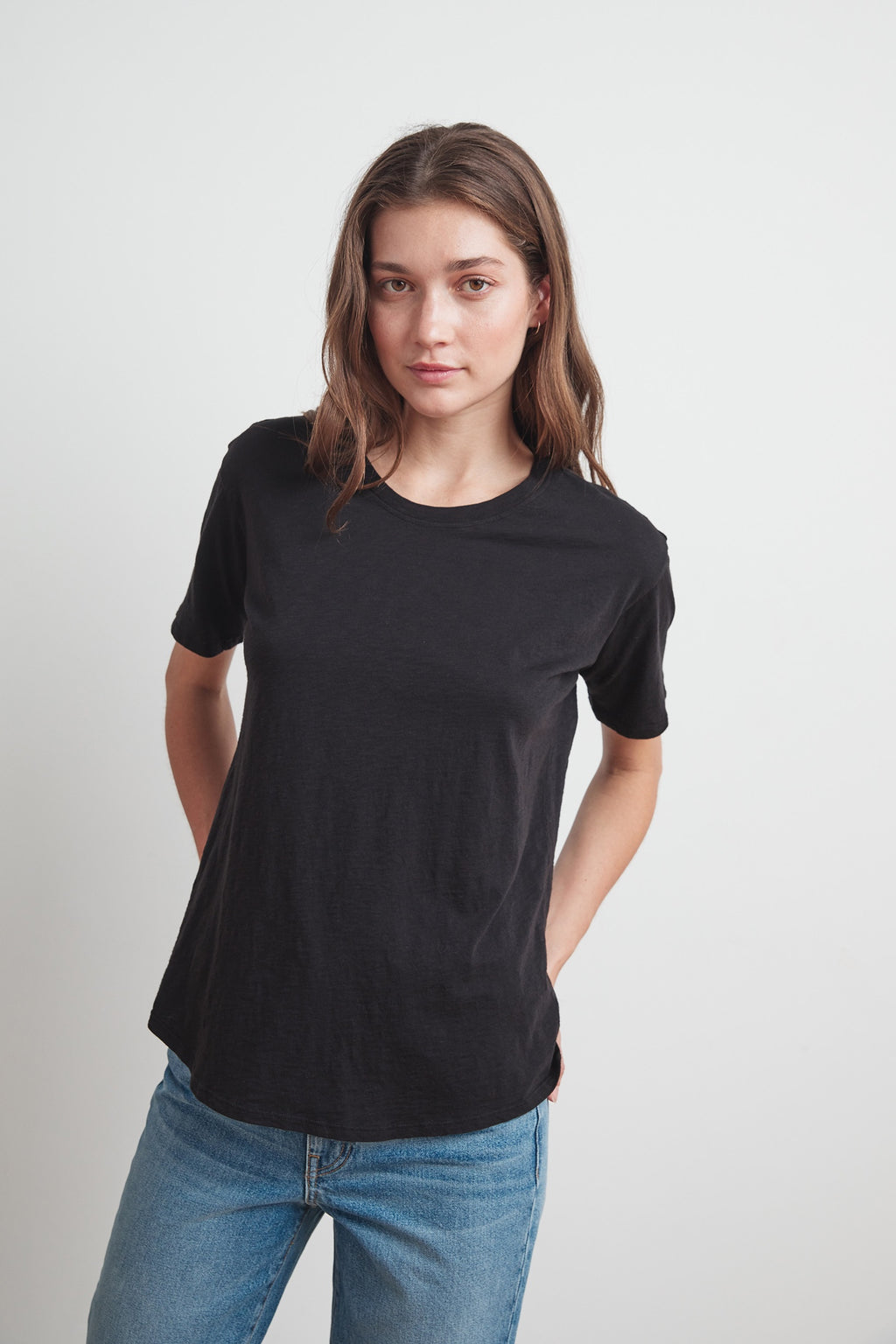 VELVET - TERA BLACK TEE