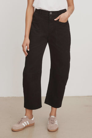 velvet brylie pants washed black