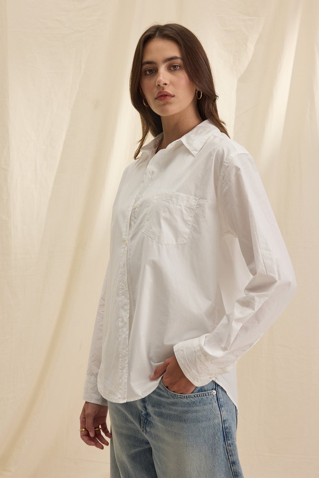 VELVET - GRACE WHITE SHIRT