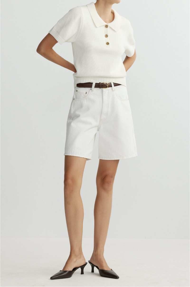 DL1961 - TAYLOR RELAXED SHORT IN WHITE