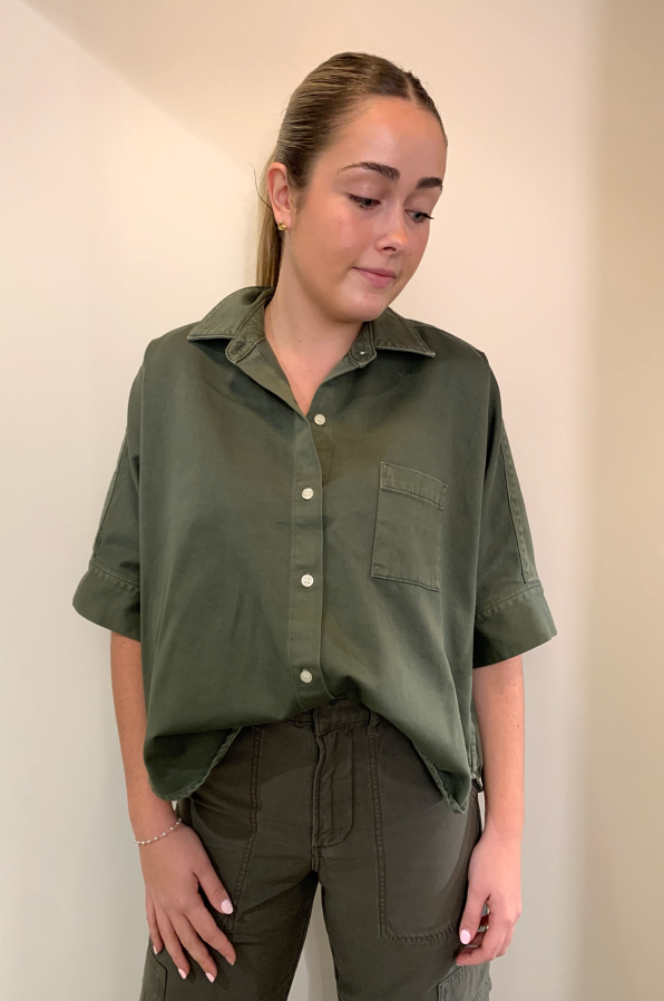CITIZENS OF HUMANITY - CLAIRE ORIGAMI SHIRT DOGWOOD
