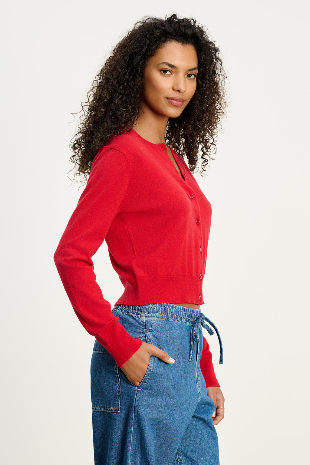 VELVET - VIOLETTE COTTON CASHMERE RED