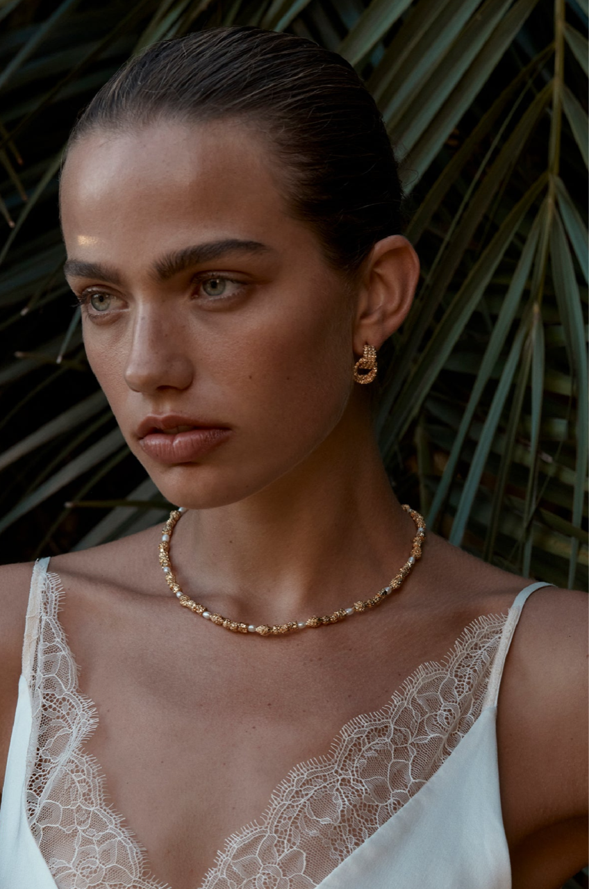 AMBER SCEATS - BEGONIA NECKLACE