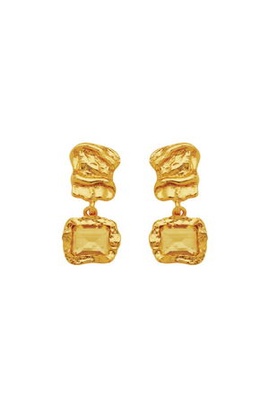 AMBER SCEATS - SUNFLOWER EARRINGS