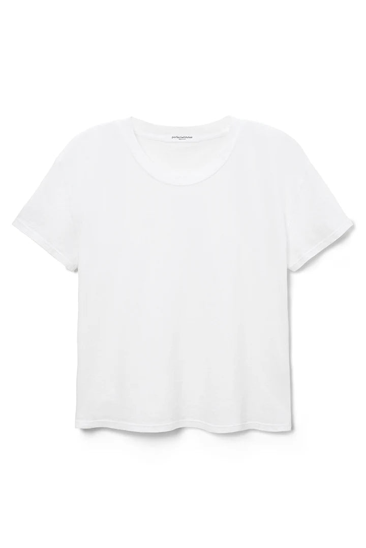 PERFECT WHITE TEE - HARLEY BOXY CREW WHITE