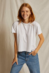 PERFECT WHITE TEE - HARLEY BOXY CREW WHITE