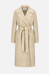 HARRIS WHARF LONDON - SHAWL COLLAR COAT YELLOW