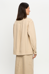 KIVARI - EVIE DENIM SHIRT SAND