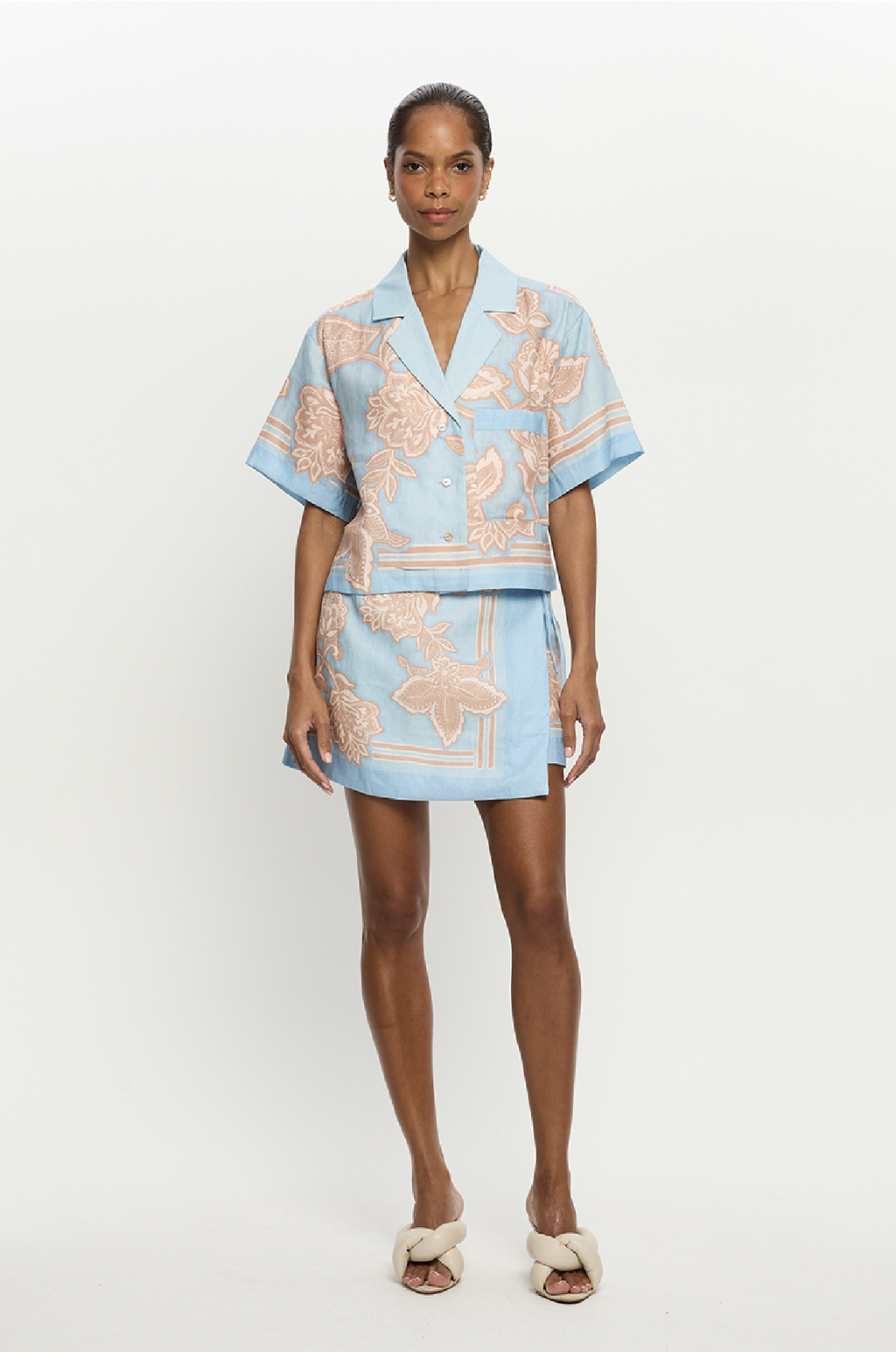 KIVARI - COCO CROPPED SHIRT