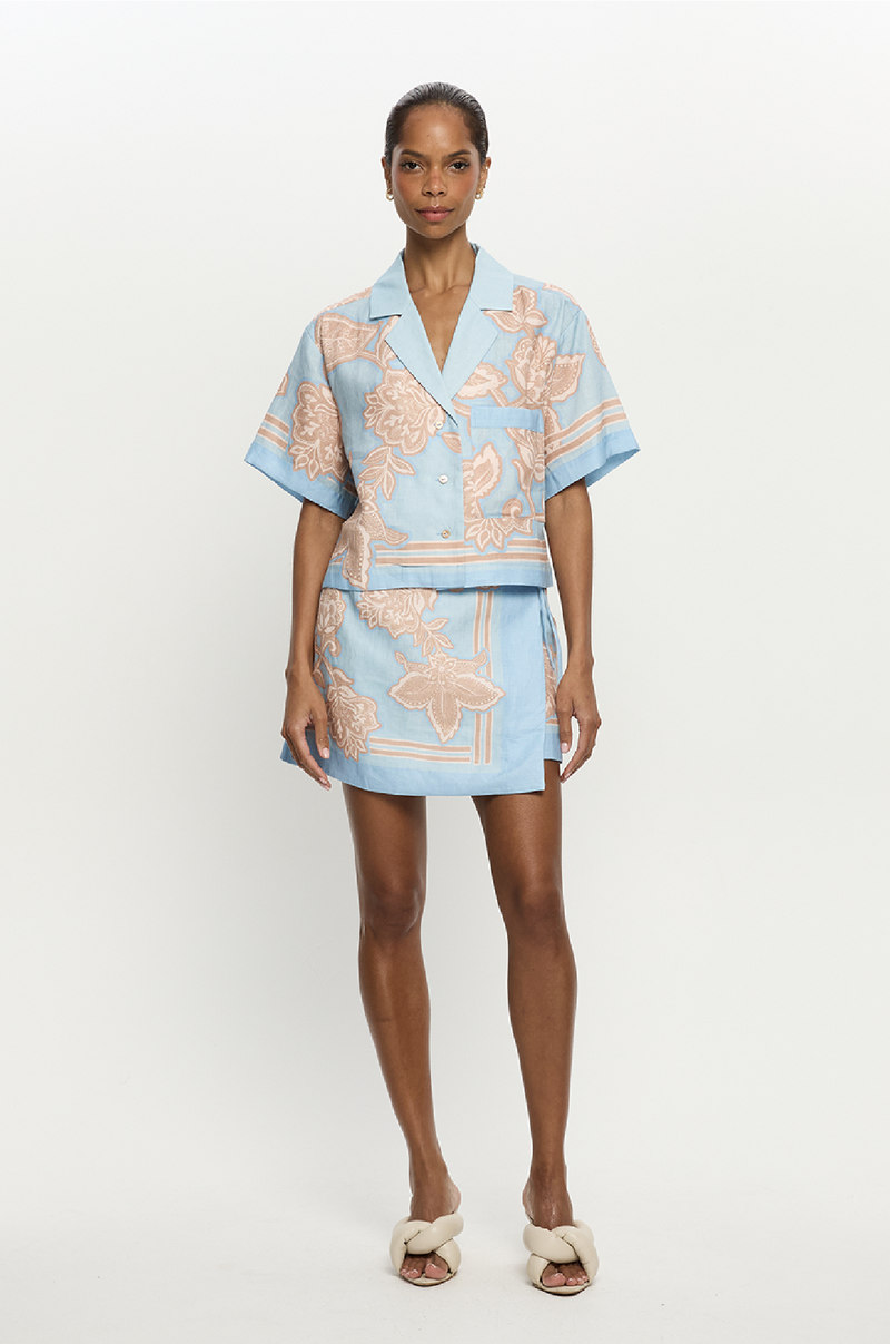 KIVARI - COCO CROPPED SHIRT