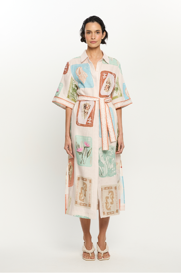 KIVARI - COASTLINE SHIRT DRESS