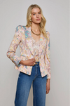 L 'AGENCE - KAISLEY BLAZER MULTI WESTERN PAISLEY