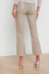 L'AGENCE - KENDRA CROP FLARE RYE COATED