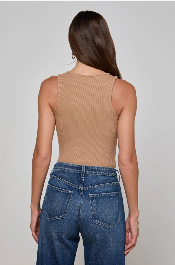 L 'AGENCE - ADIRA SCOOP TANK CINNAMON SWIRL