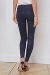 L'AGENCE - MARGUERITE SKINNY NAVY COATED