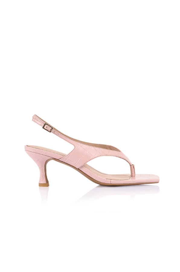 LANA WILKINSON - CHRISTINA SANDAL BLUSH PINK