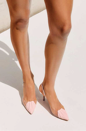 LANA WILKINSON - REMI PUMP BLUSH PINK HEEL