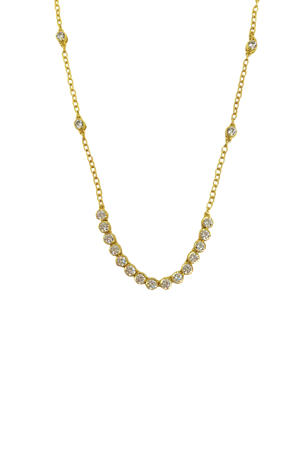 MOUNTAIN MOON - IVY GOLD NECKLACE