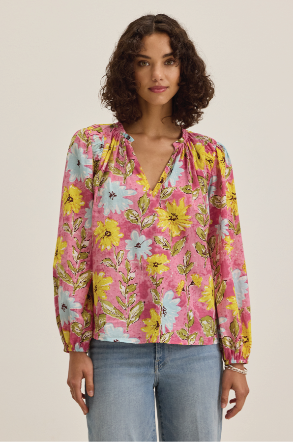 VELVET - MARYSIA POSY TOP