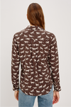 RAILS - KATE BUTTON DOWN IVORY HORSES