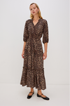 RAILS - CATERINE DRESS BROWN NALA
