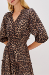 RAILS - CATERINE DRESS BROWN NALA