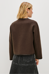 RAILS -MELANIE JACKET DARK BROWN