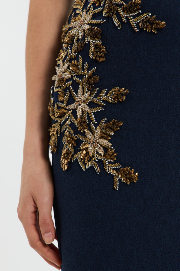 REBECCA VALLANCE - ORLA GOWN NAVY