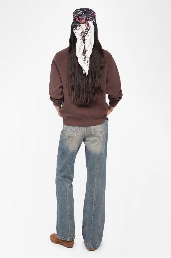 ZADIG ET VOLTAIRE - UPPER MO VOLTAIRE PARIS BURGUNDY