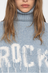 ZADIG ET VOLTAIRE - MORA WE ROCK LIGHT BLUE