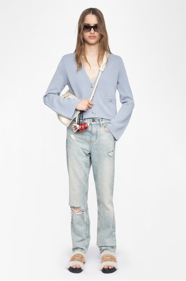 ZADIG ET VOLTAIRE - NOLLY LC LIGHT BLUE