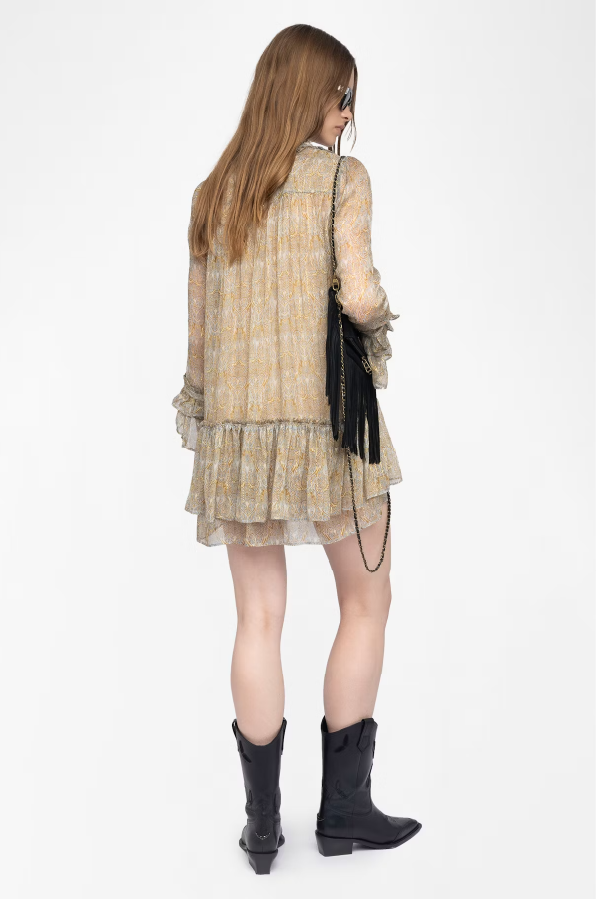 ZADIG ET VOLTAIRE - RALICE MOUSSELINE PAISLEY CLOUD